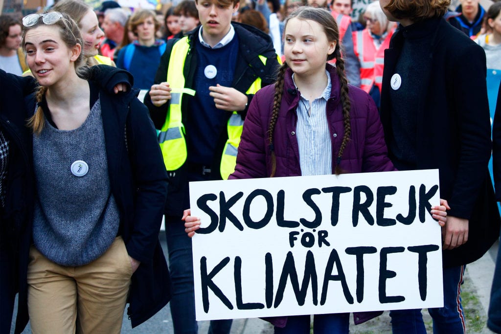 Aktivistka Greta Thunbergová