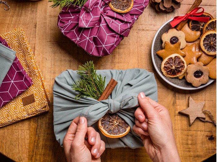 Furoshiki: Když je obal zároveň dárkem